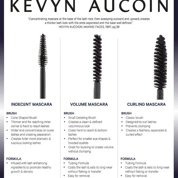Kevyn Aucoin The Volume Mascara in Black, 5mL - Picture 4 of 11